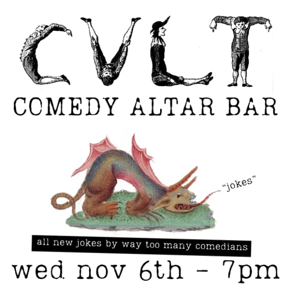 Cult Comedy at Altar Bar