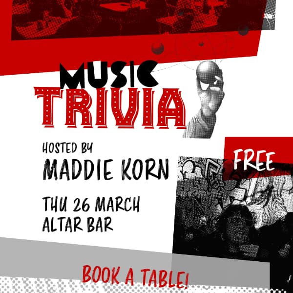 Music Trivia hosted by Maddie Korn