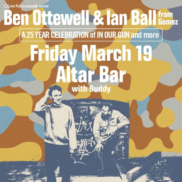 BEN OTTEWELL & IAN BALL from GOMEZ
