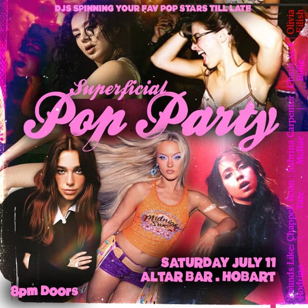 Superficial: Pop Party - Hobart