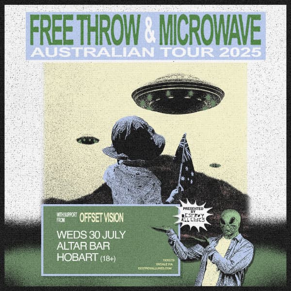 Microwave (usa) & Free Throw (usa) Co-Headline Australian Tour 2025