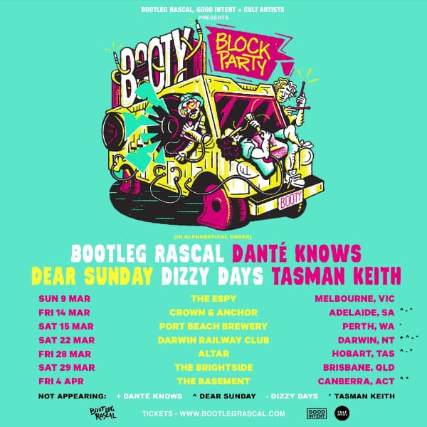 Booty Block Party – Bootleg Rascal + More