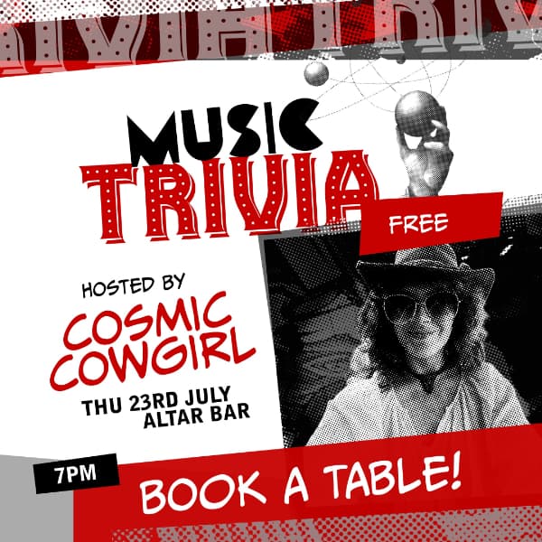 Music Trivia with Cosmic Cowgirl
