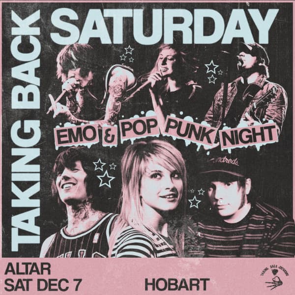 TAKING BACK SATURDAY: Emo & Pop Punk Night