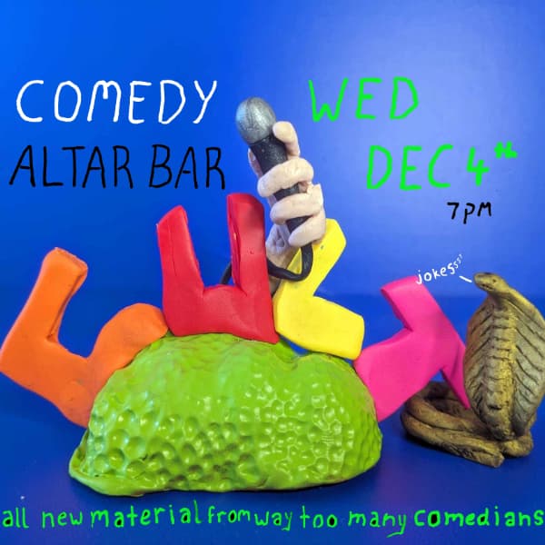 Cult Comedy Christmas at Altar Bar