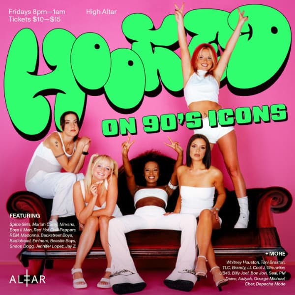 HOOKED on 90's Icons