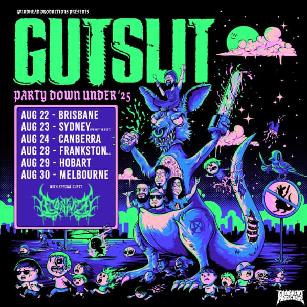 GUTSLIT (INDIA) - Party Down Under '25 Australian Tour