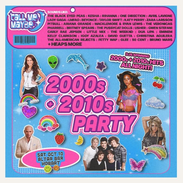 2000s + 2010s Party - Hobart